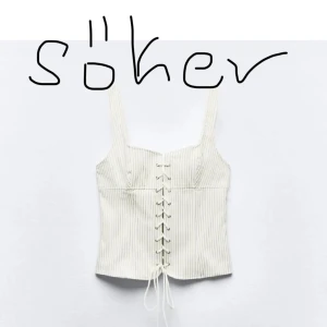 Söker Zara korsetten i storlek xs, s eller m - Söker Zara korsetten