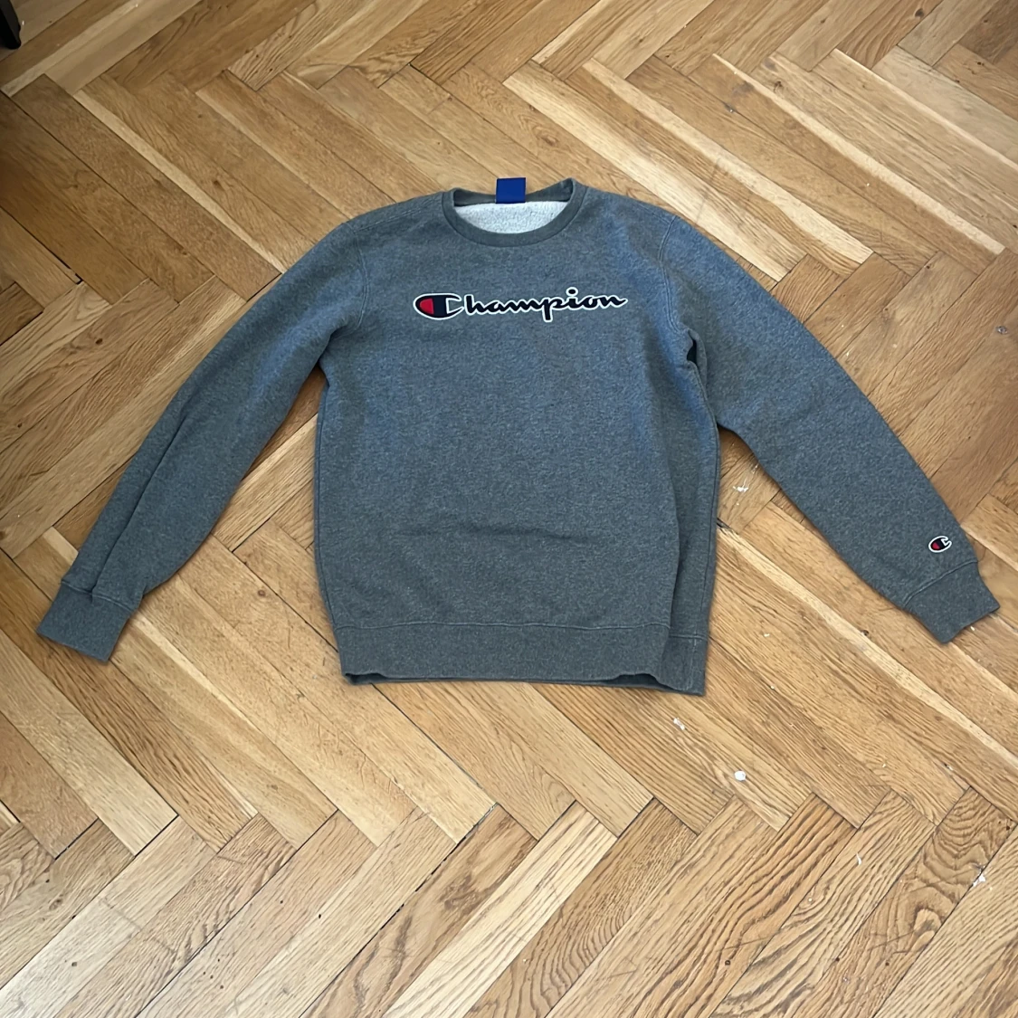 Grå Champion sweatshirt X-Large