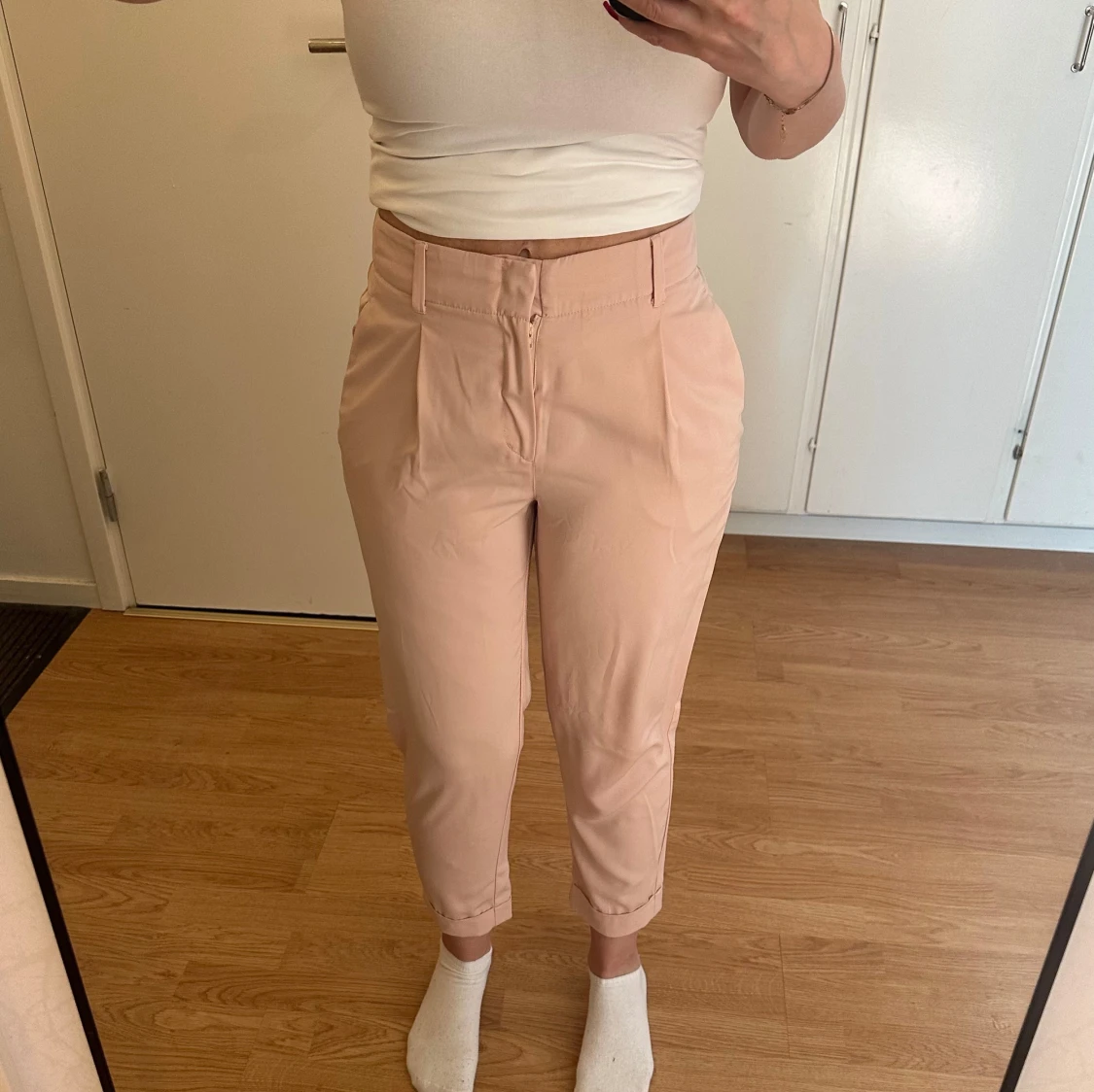 Ljusrosa byxor - 2