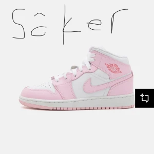 Nike Air Jordans i rosa och vitt - Söker dess skor i et rimligt pris och skick🤍