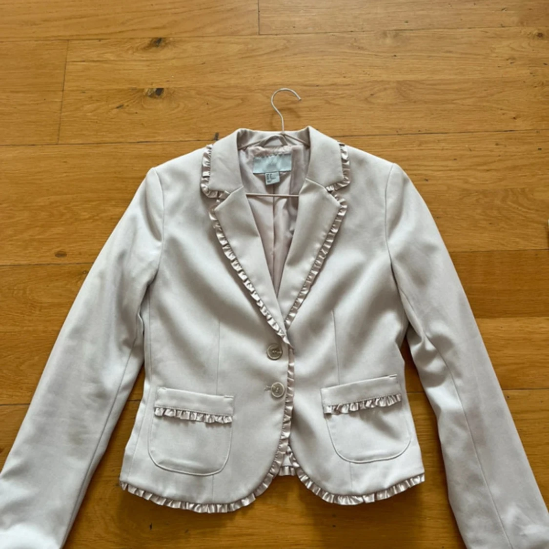 Beige/rosa kavaj från H&M - 1