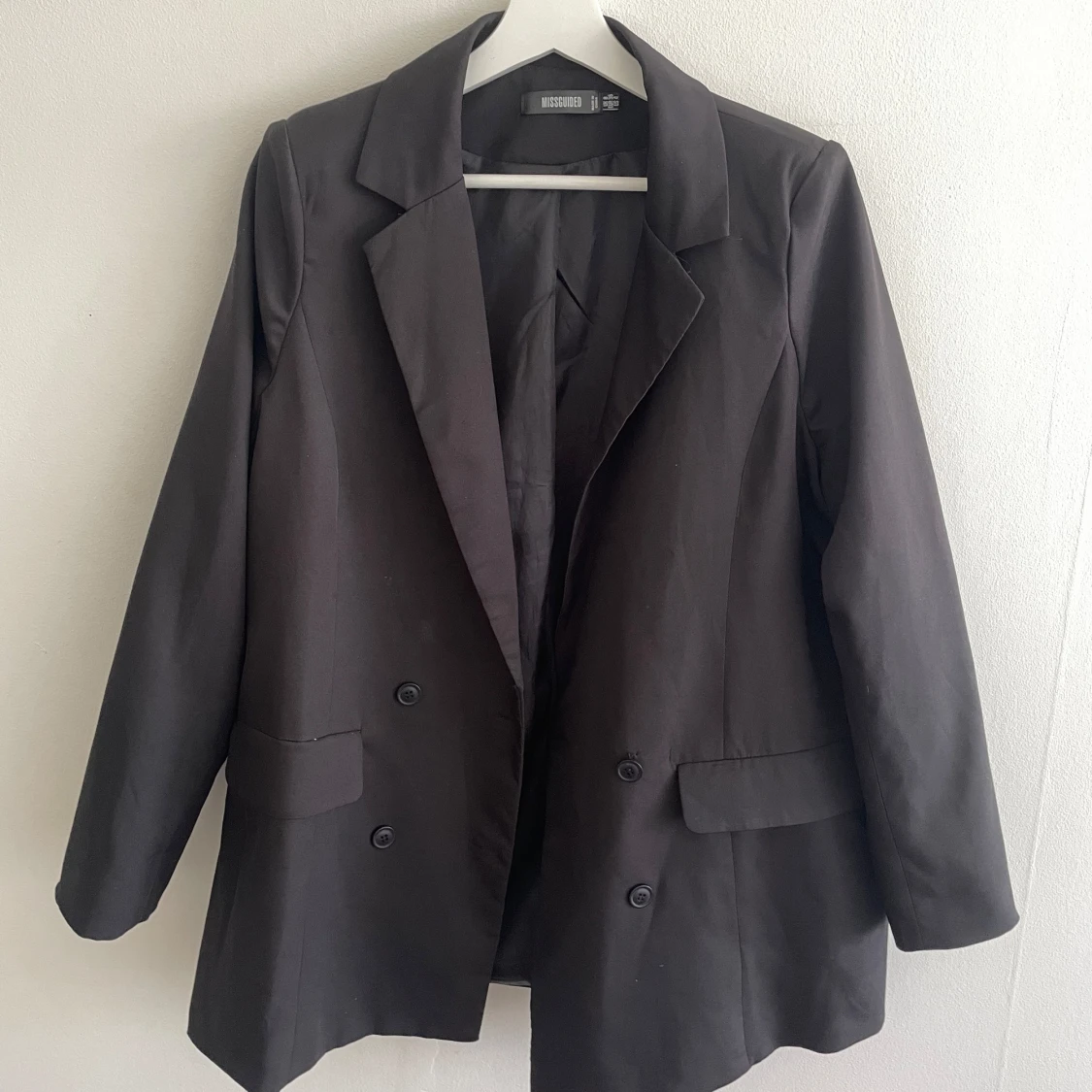 Svart kavaj Missguided