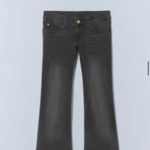 Low rise jeans - Low waist svarta bootcut jeans