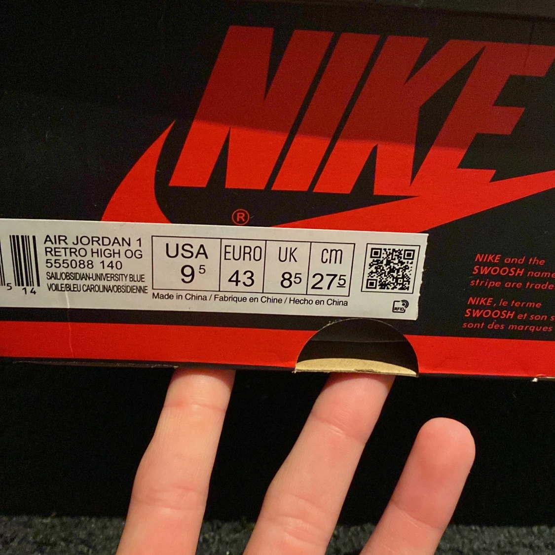 Jordan 1 obsidian - 2