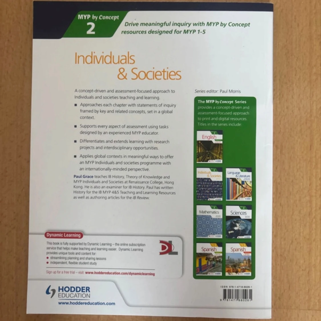 Individuals & Societies MYP by Concept 2 - 1