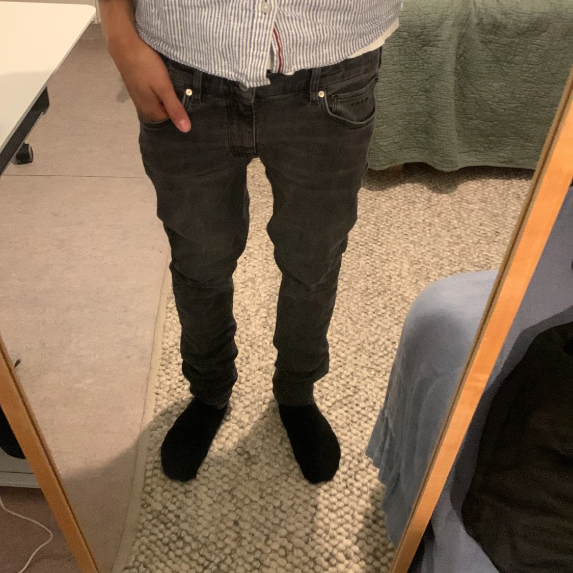 Grå jeans från Gant - 2