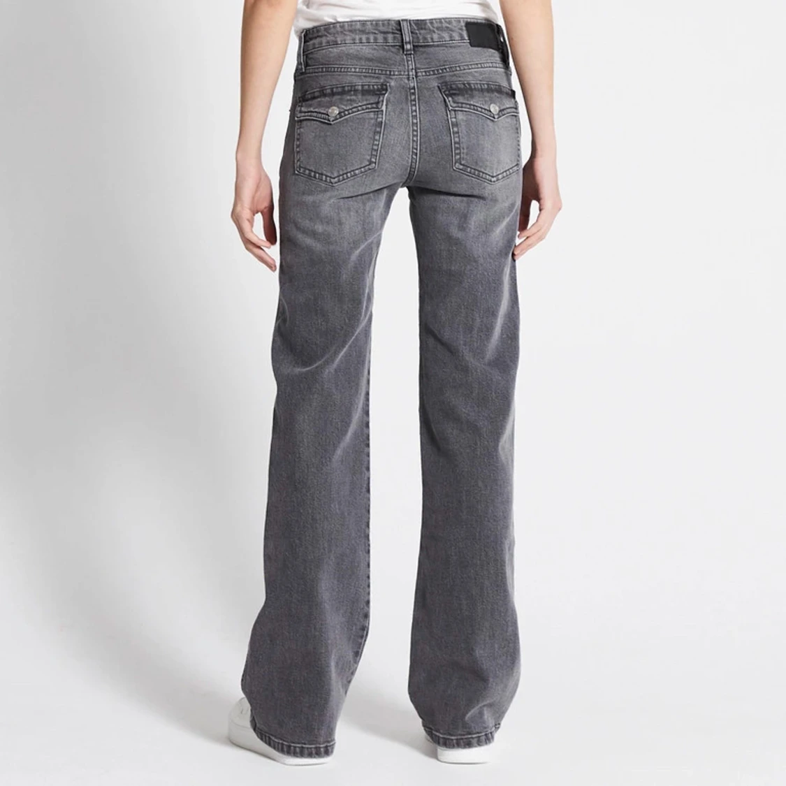 Lager 157 grå bootcut jeans - 1