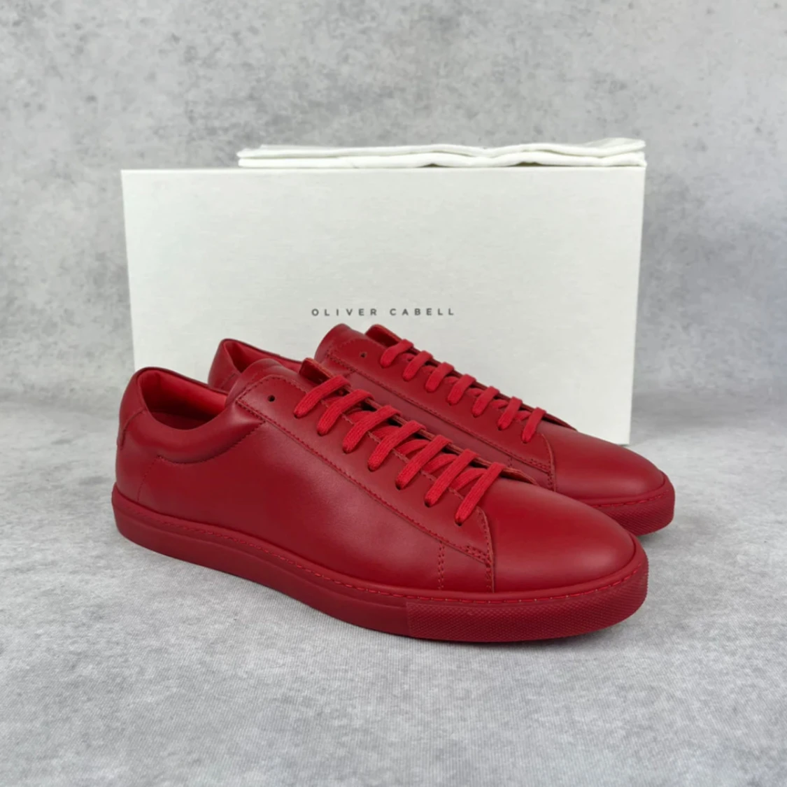 Oliver Cabell low 1 red sneaker - 1