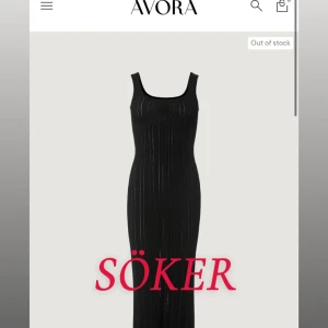 Söker klänning från Avora  - Söker denna långklänning från Avora! I storlek xxs/xs/ s. Skriv om ni har o vill sälja ❤️