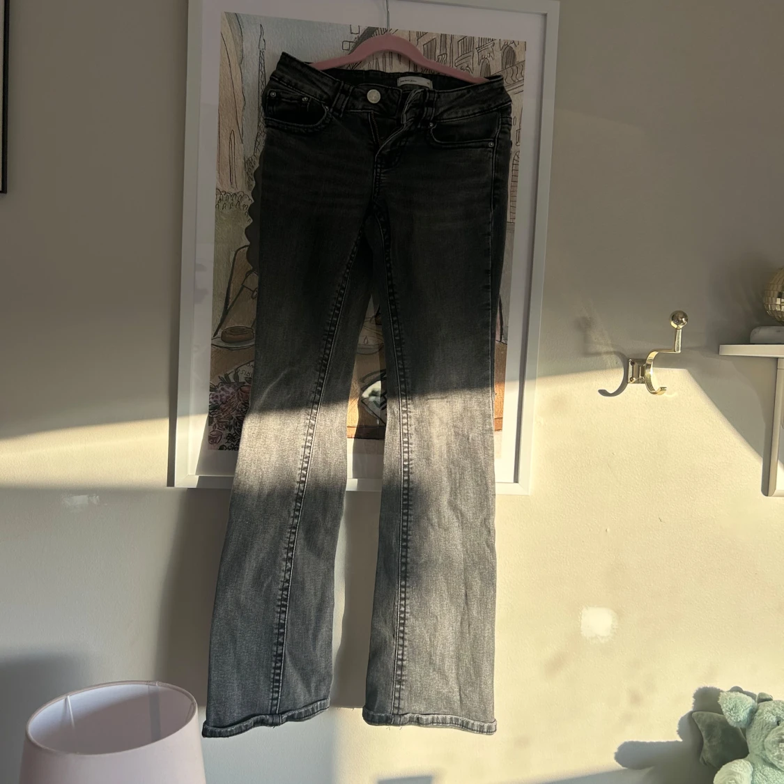 Grå bootcut jeans från Perfect Jeans