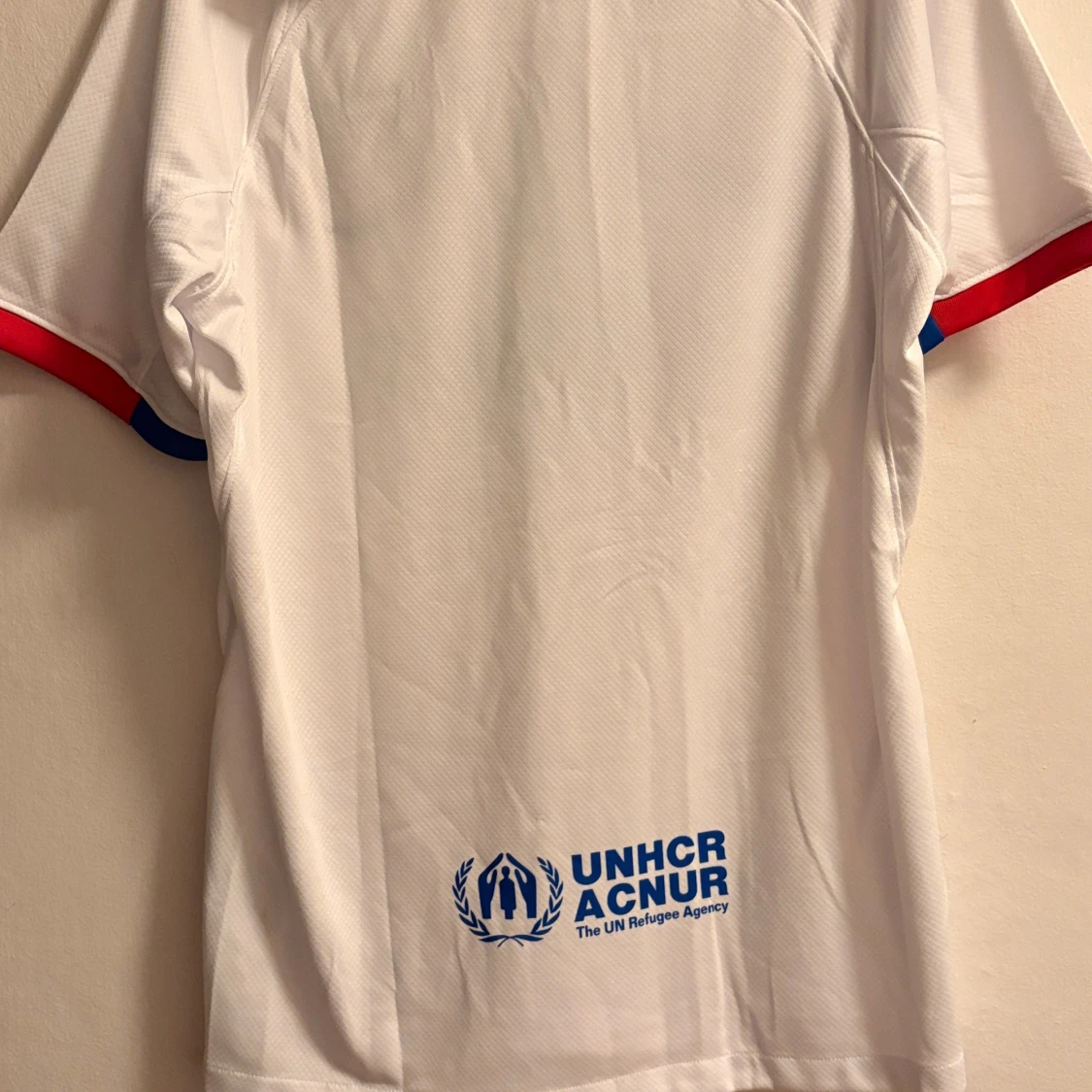 Vit FC Barcelona och PSG fotbollströja Nike - 3