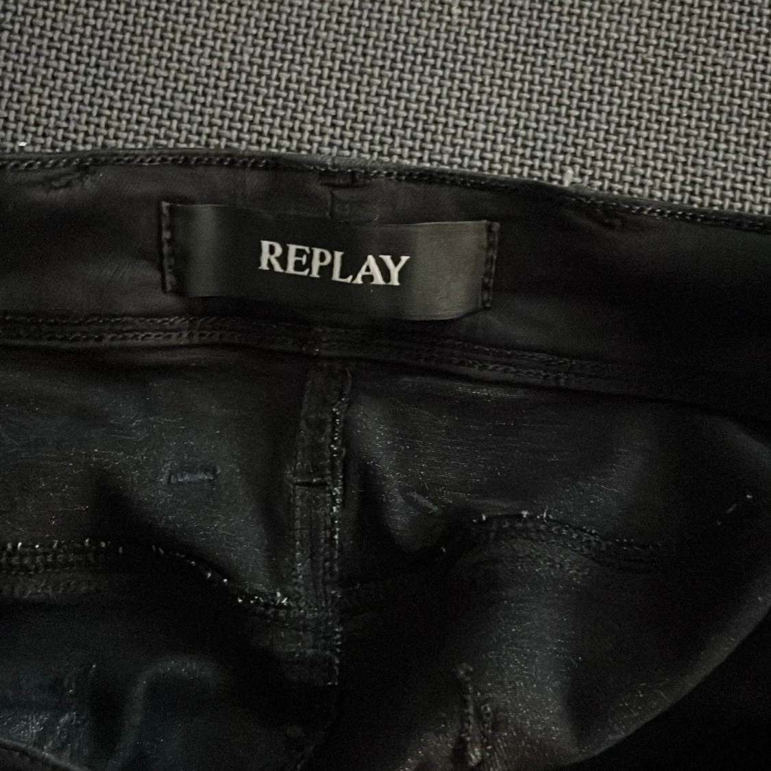 Svarta Replay Hyperflex jeans - 3