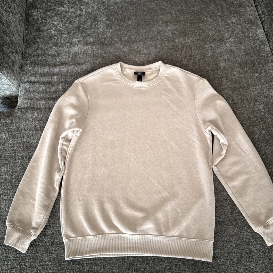 Beige sweatshirt från H&M Relaxed Fit