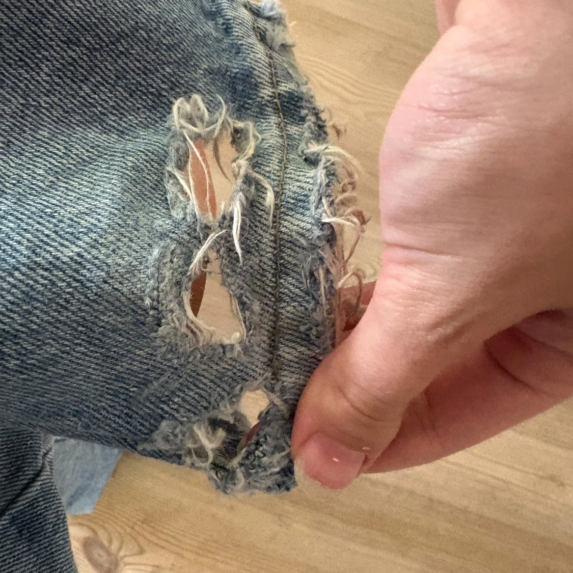 Lågmidjade ljusblå  - 3