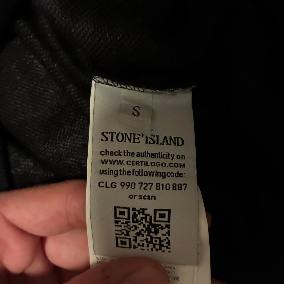 Svart Stone Island sweatshirt - 3
