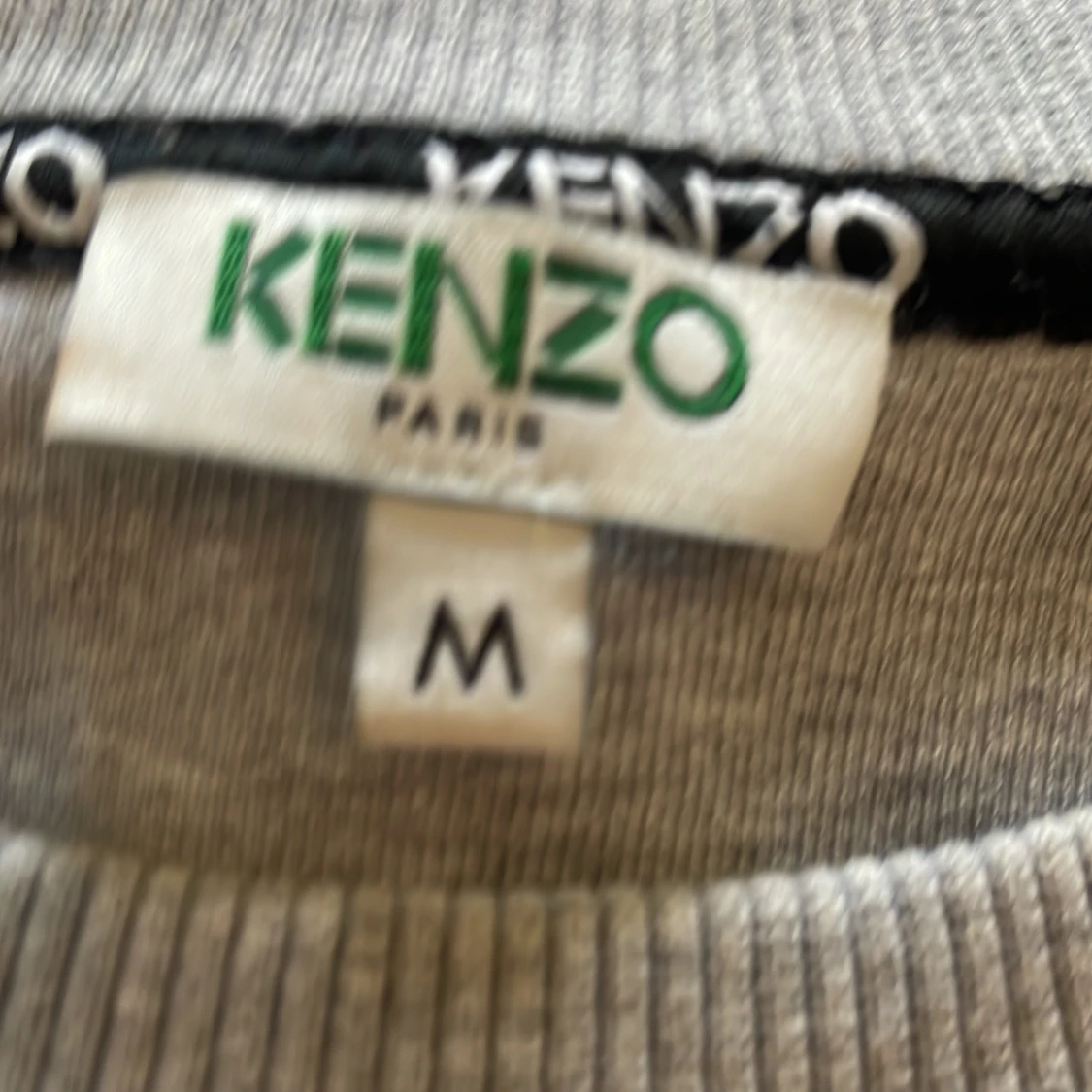 Grå Kenzo sweatshirt med blommor - 3