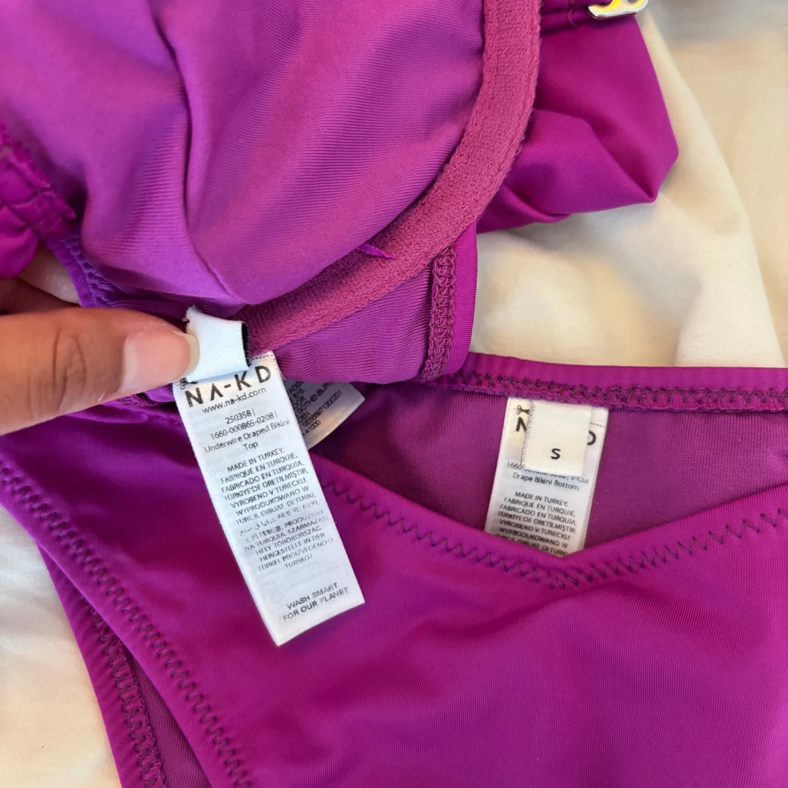 Lila bikini från NA-KD, storlek S - 1