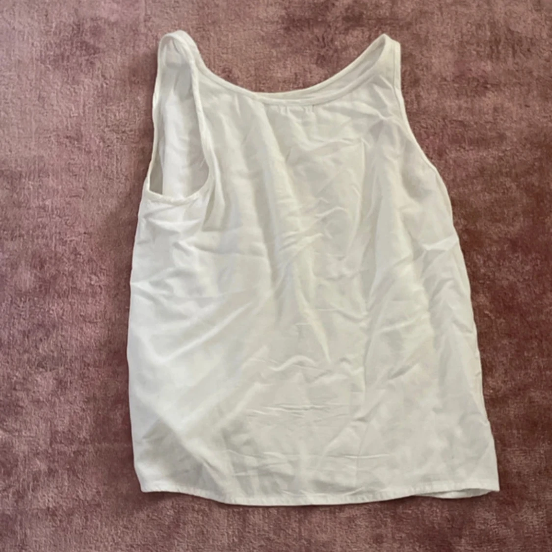 Vit linnetopp från Natura, storlek S - 1