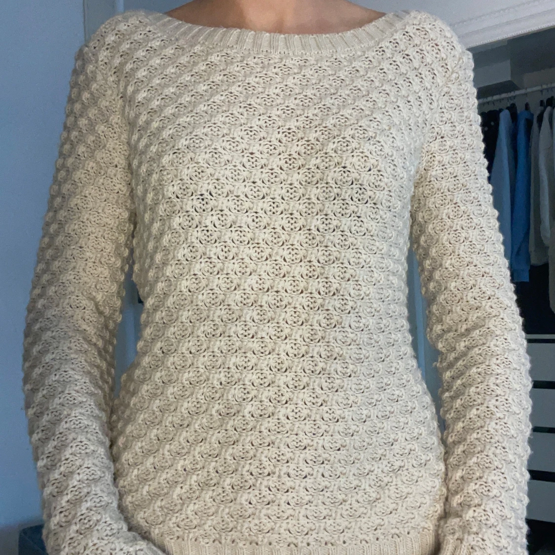 Stickad tröja
