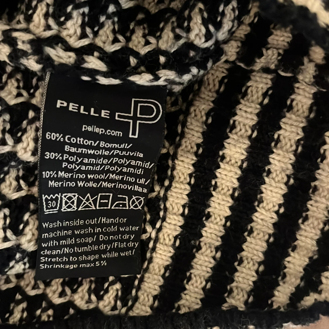 Randig stickad tröja från Pelle P - 2