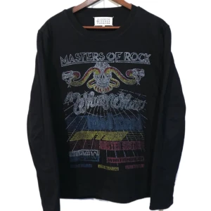 Maison Martin Margiela  - Maison Margiela aw20 master of rock double long sleeve T-shirt 