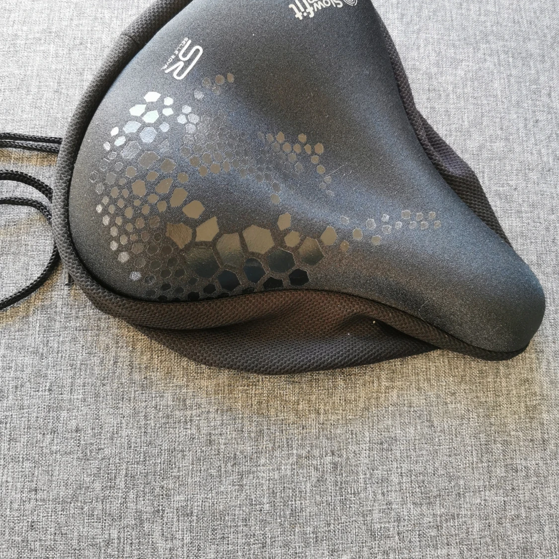 Vadderat cykelsadelöverdrag 