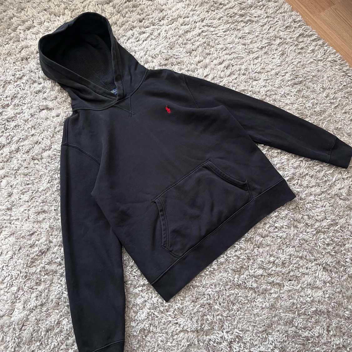Svart hoodie från Polo Ralph Lauren