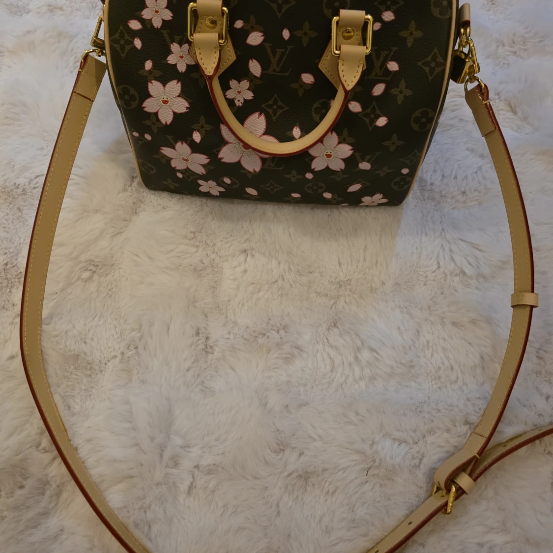 Blommig handväska - 4