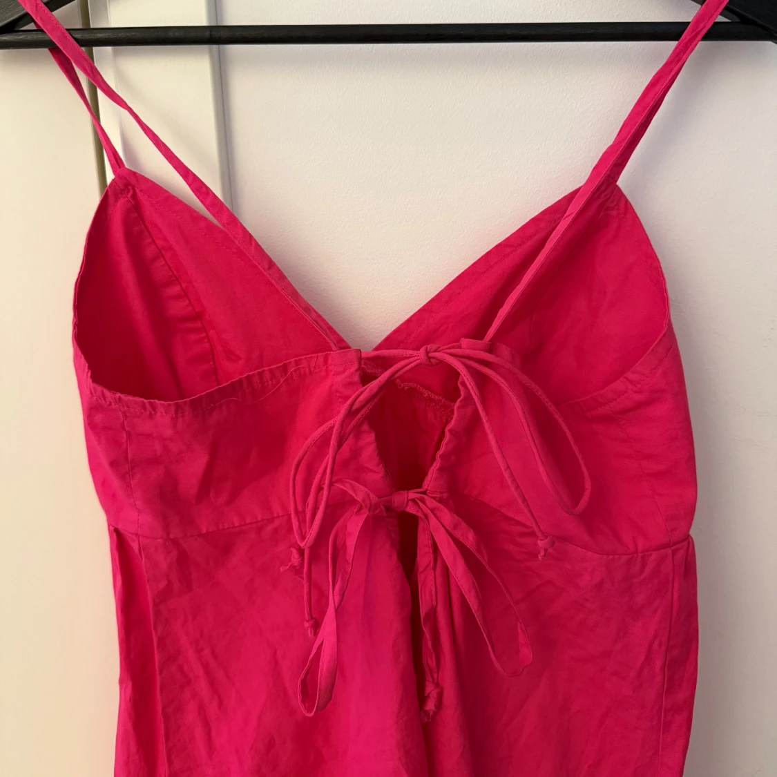 Rosa kort klänning  - 4