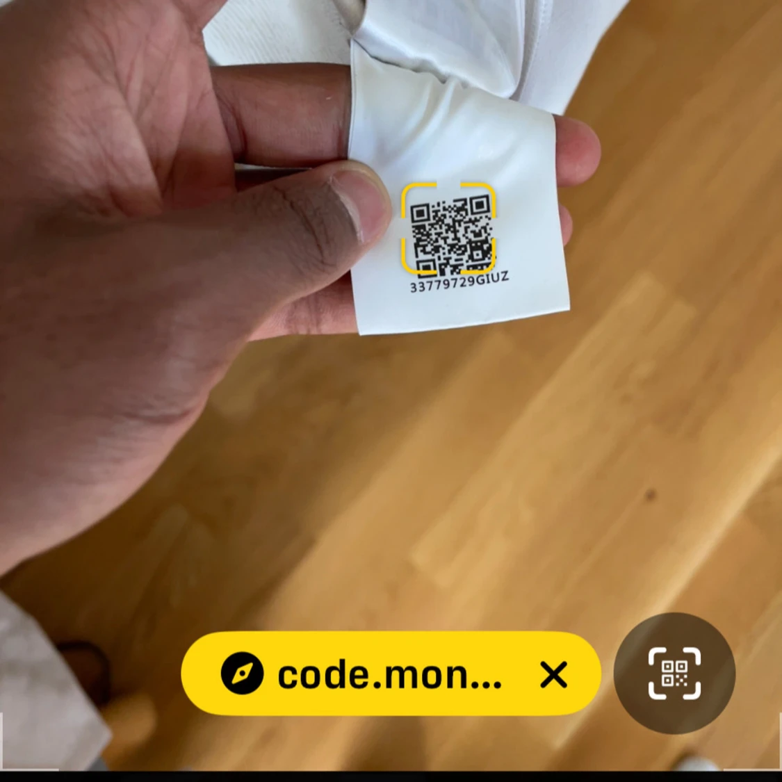 Vit hoodie från Moncler med dragkedja - 3