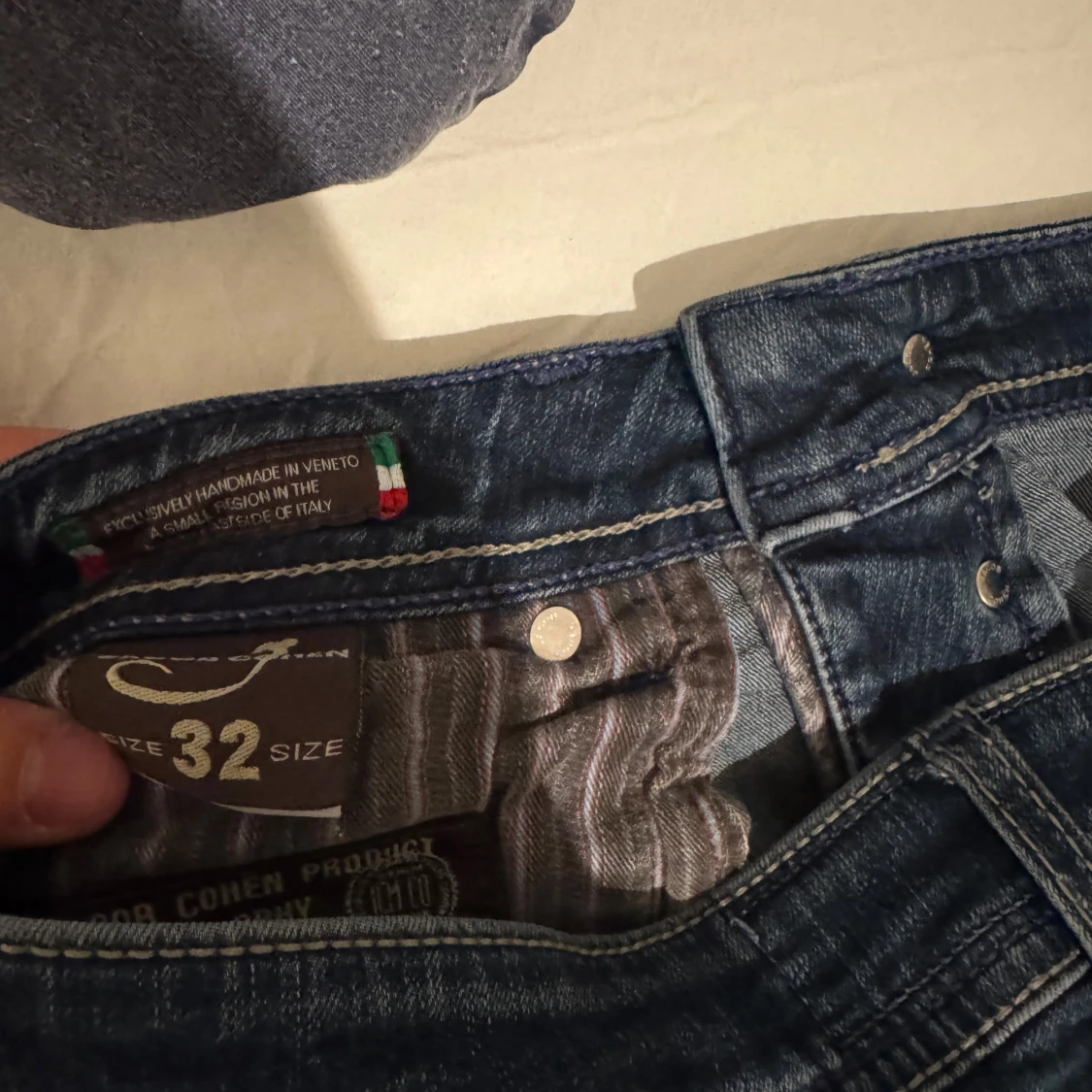 Blå jeans från Jacob Cohen, storlek 32 - 2