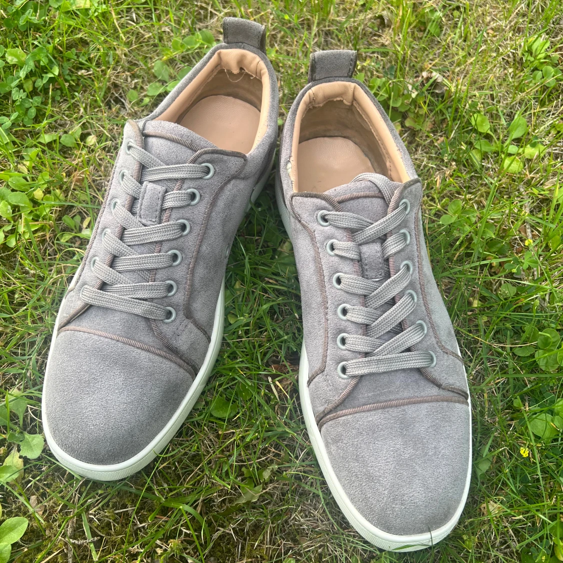 Grå  Christian Louboutins  - 4