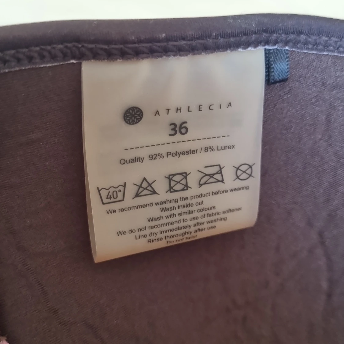 Mönstrad bikini från Athlecia - 2