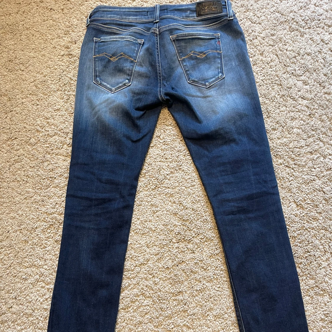 Replay Hyperflex blå jeans, stl 29/30 - 2