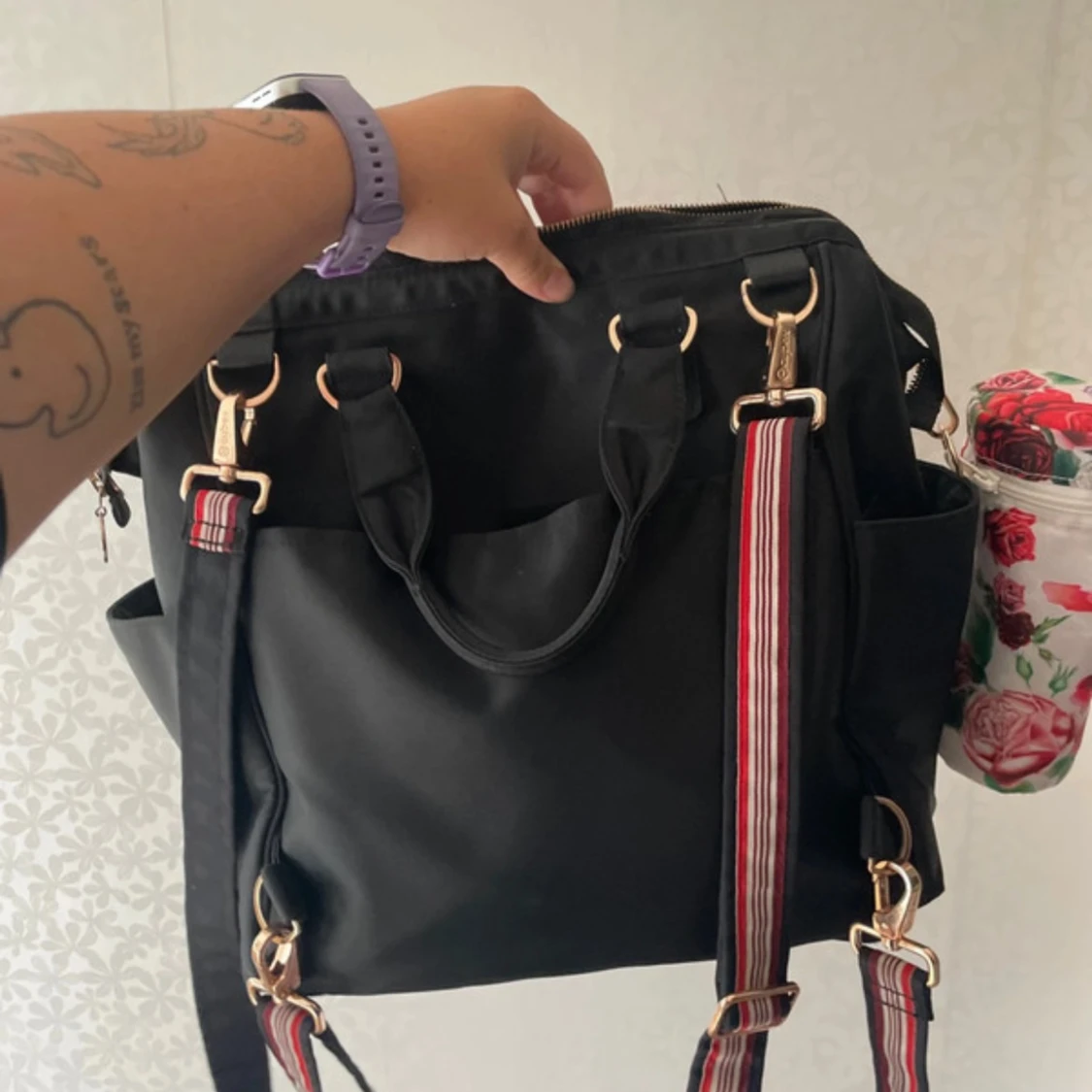 Blommig ryggsäck från Cybex - 4