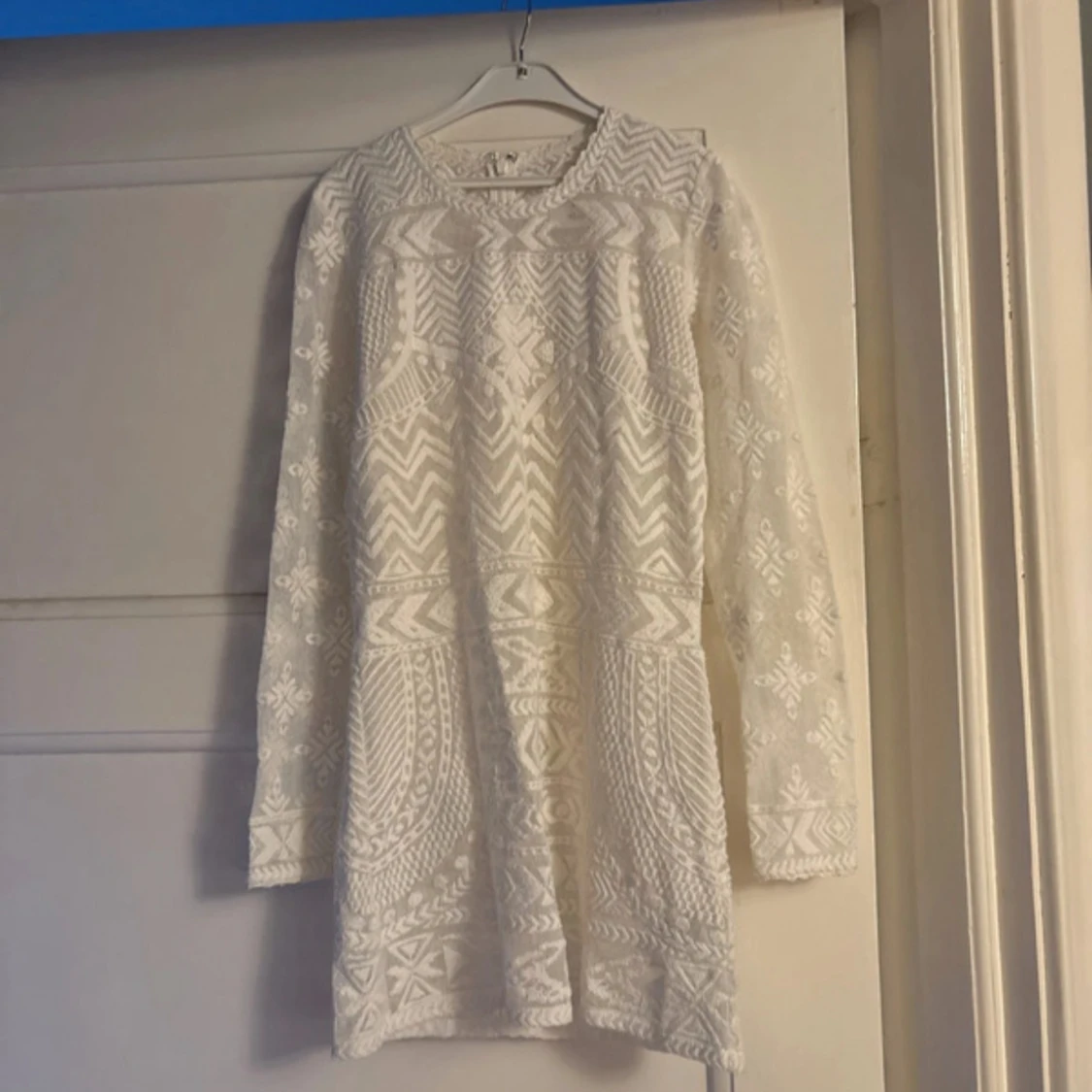 Vit spetsblus/kortklänning Isabel Marant x H&M