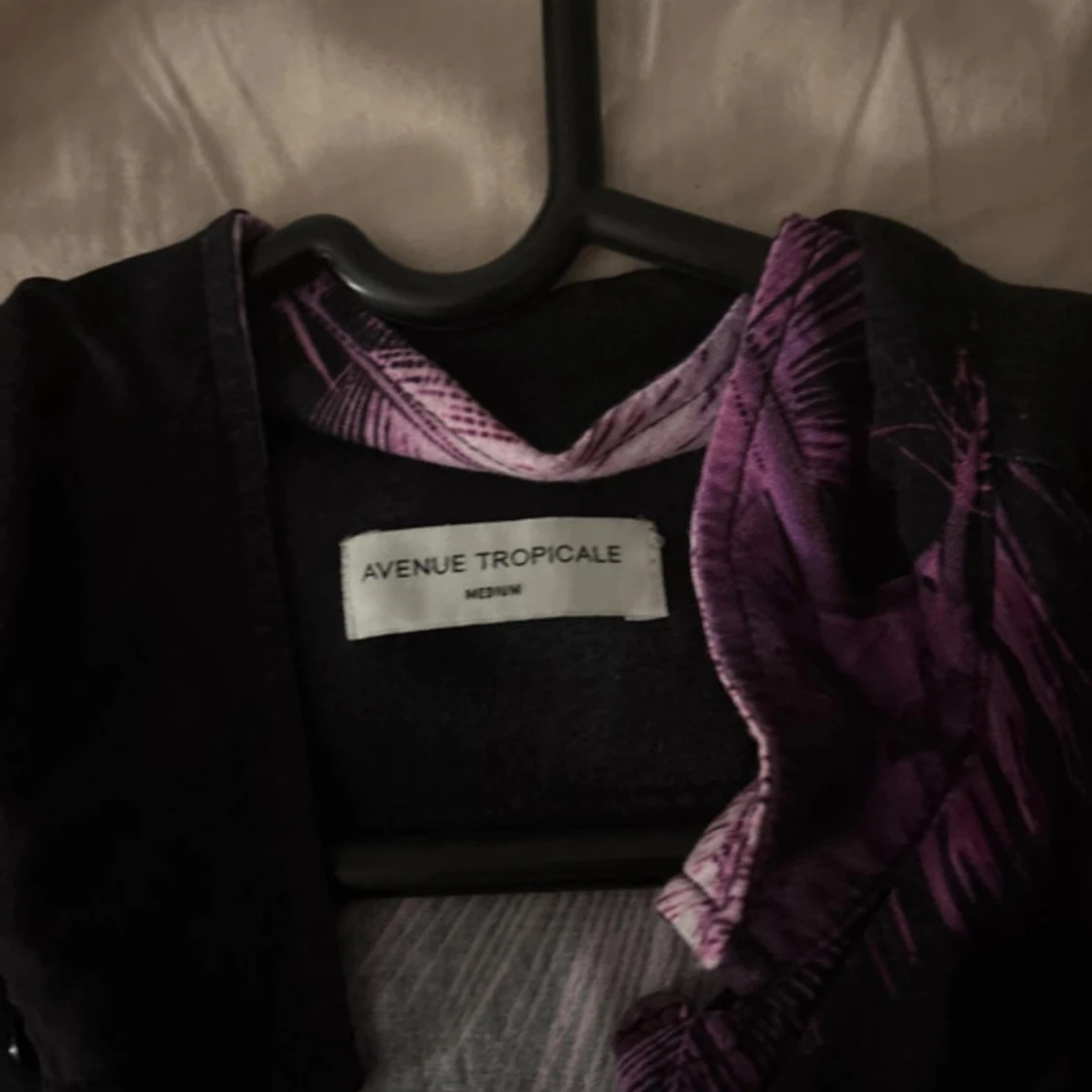 Lila mönstrad skjorta Avenue Tropicale - 2