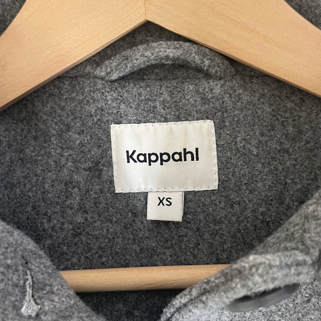 Grå ullrock från Kappahl XS - 1