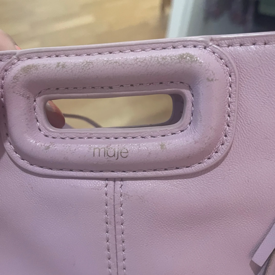Ljuslila väska från Maje - 2