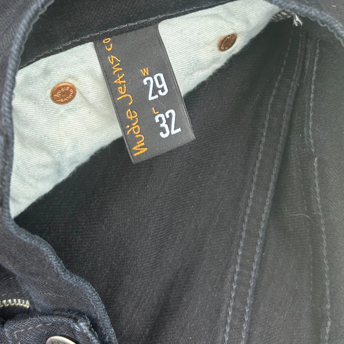 Svarta nudie jeans 29/32 - 3