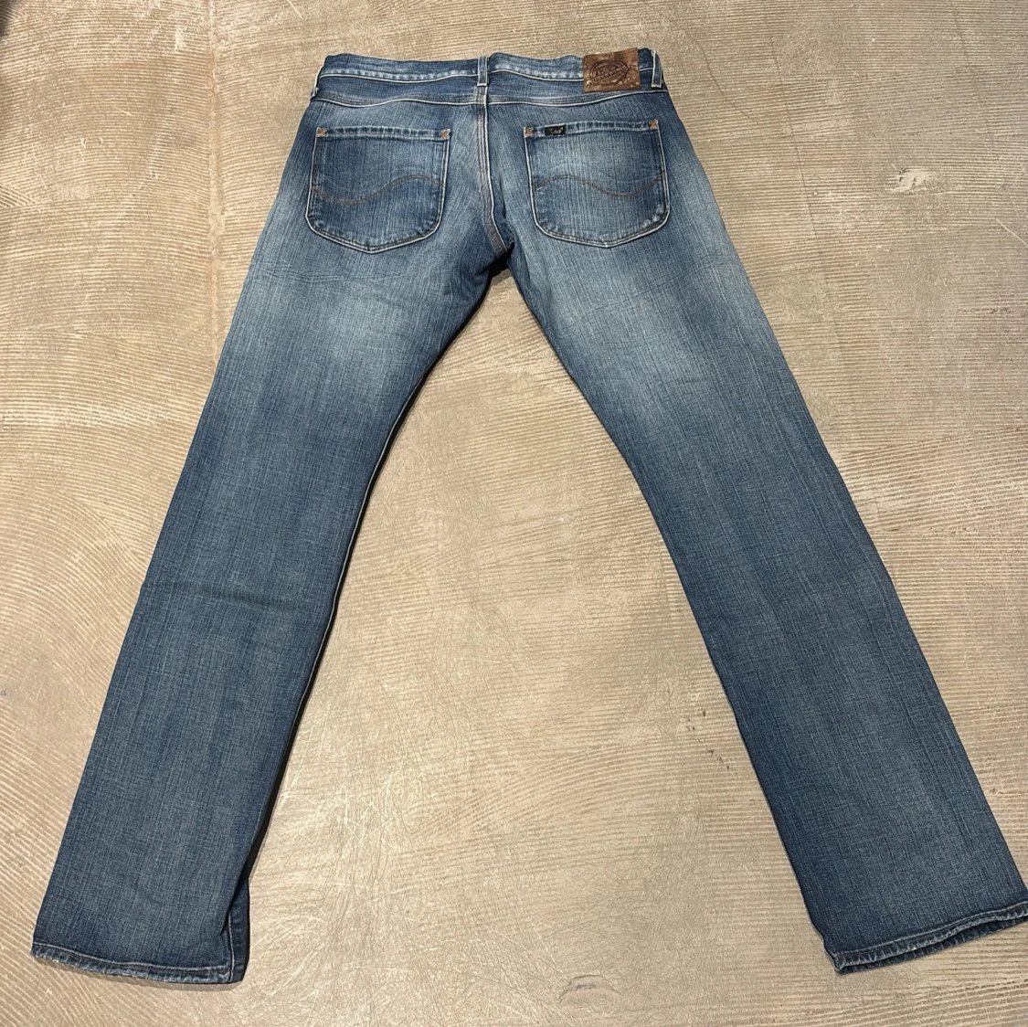 Blå Lee Gold Label jeans straight fit 101Z - 1