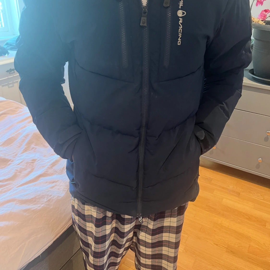 Blå pufferjacka från Sail Racing - 1