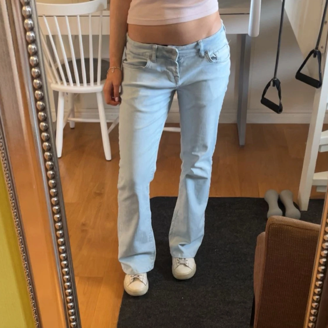 Ljusblå jeansbyxor från LTB - 1