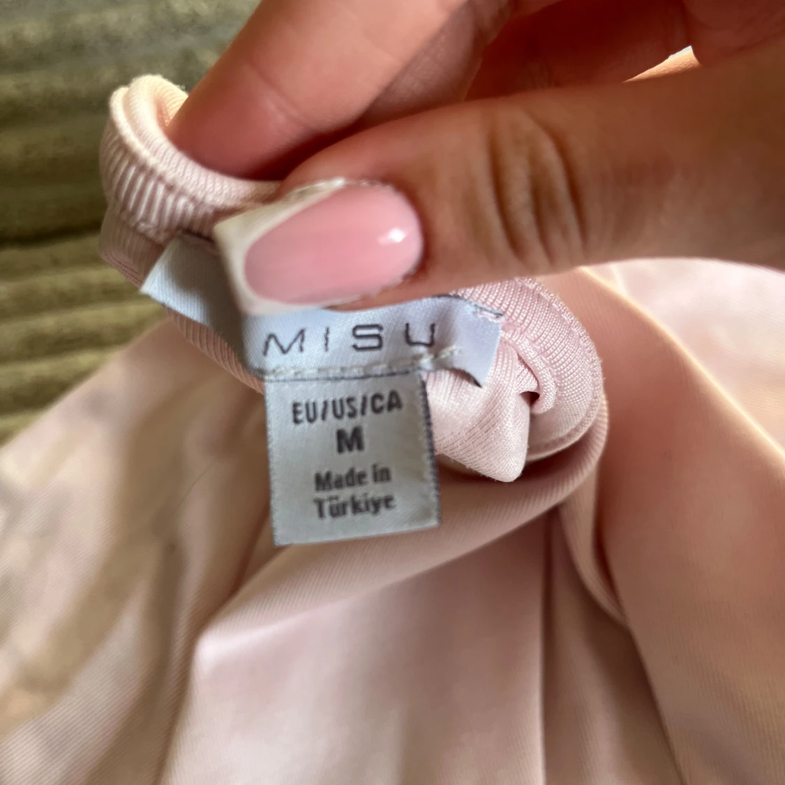 Ljusrosa topp med fyrkantig ringning från new yorker - 2