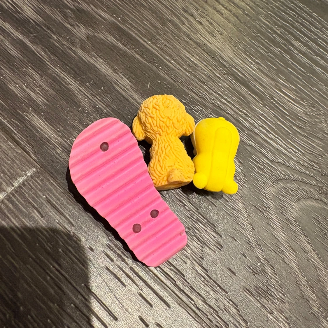 Mini rosa sandaler med prickigt mönster - 3