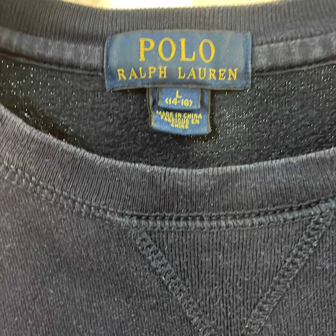 Marinblå sweatshirt från Polo Ralph Lauren - 2