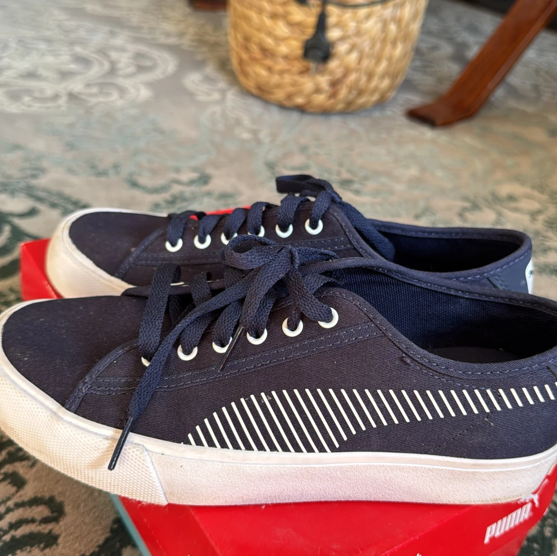 Mörkblå sneakers från Puma - 3