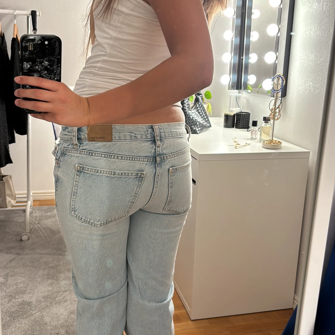 Ljusblå straight jeans från g perfect jeans - 1