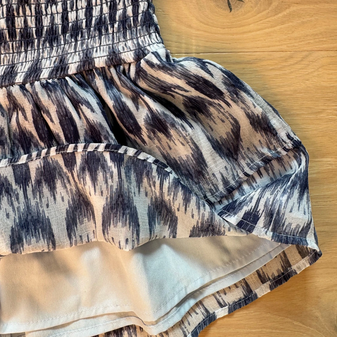 Mönstrad kortkjol från Gina Tricot - 2