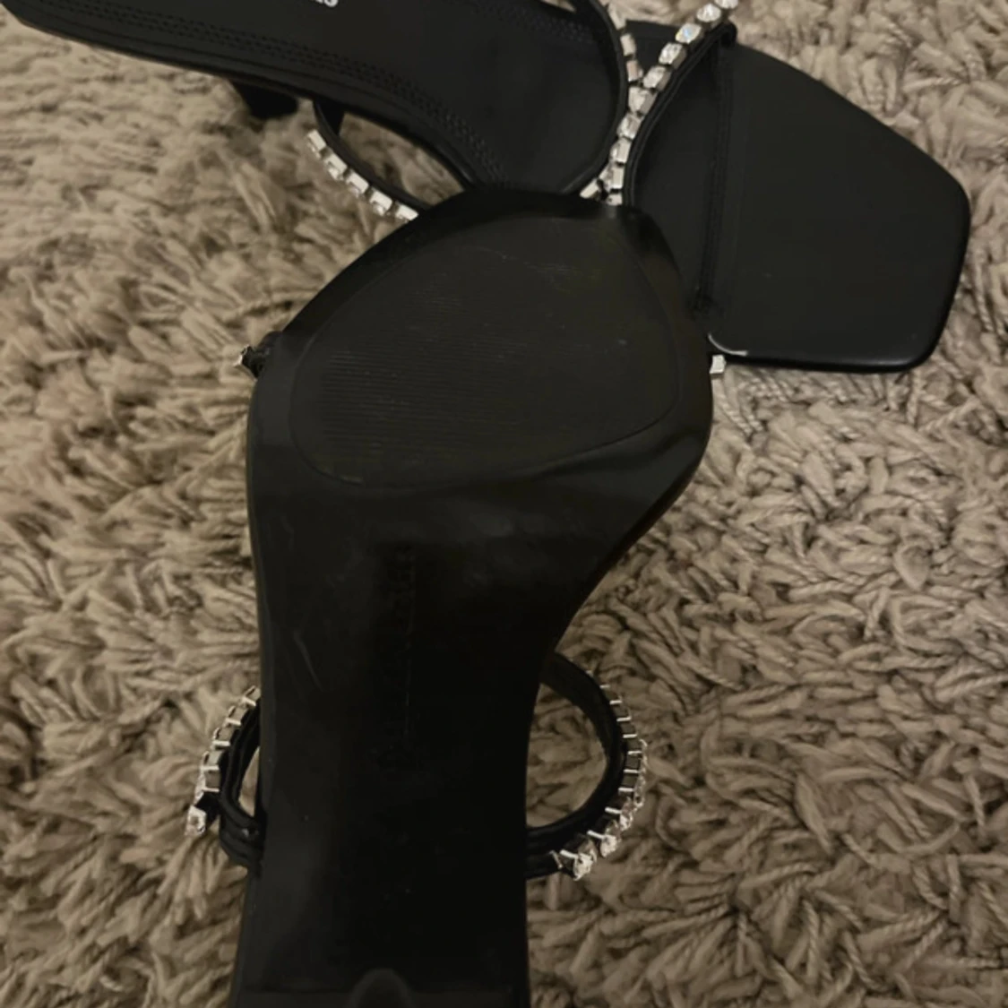 Svarta Stradivarius sandaler  - 2